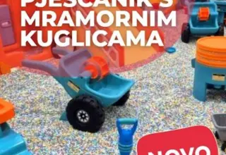 Pješčanik s mramornim kuglicama u iGRANDiA-i
