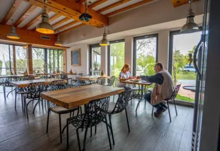 Unutrašnjost Restorana Jezero