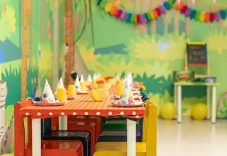 Rođendanski stol u Kid’s Jungle Westu