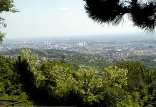 Pogled s Glavice prema Zagrebu