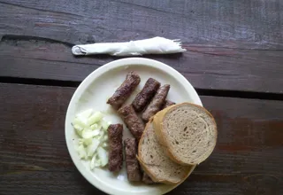 Obrok poslužen na terasi Glavice